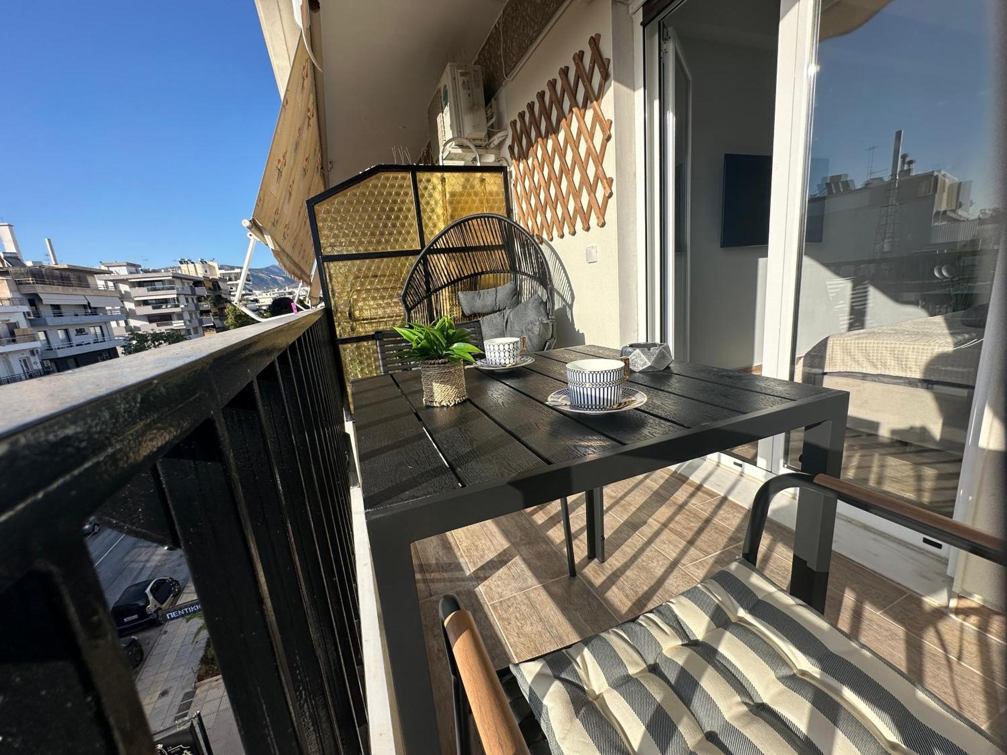 Glyfada Sunset Seaview Cozy Apartment A Athene Buitenkant foto